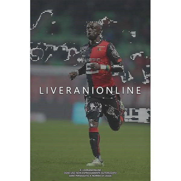 Cheik MBENGUE - 06.12.2014 - Rennes / Montpellier - 17eme journee de Ligue 1 - Photo : Vincent Michel / Icon Sport /Agenzia Aldo Liverani sas - ITALY ONLY - EDITORIAL USE ONLY