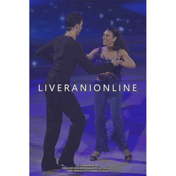 Roma - 06/12/2013 - Auditorium Rai - La finale della trasmissione TV \' Ballando con le stelle \' - nella foto: Giusy Versace e Raimondo Todaro / Ph. Fabrizio Corradetti - Ag. Aldo Liverani sas
