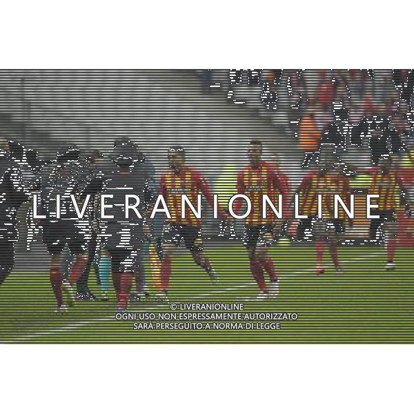 Joie Lens - 07.12.2014 - Lens / Lille - 17eme journee de Ligue 1 Photo : Andre Ferreira / Icon Sport AG ALDO LIVERANI SAS ONLY ITALY
