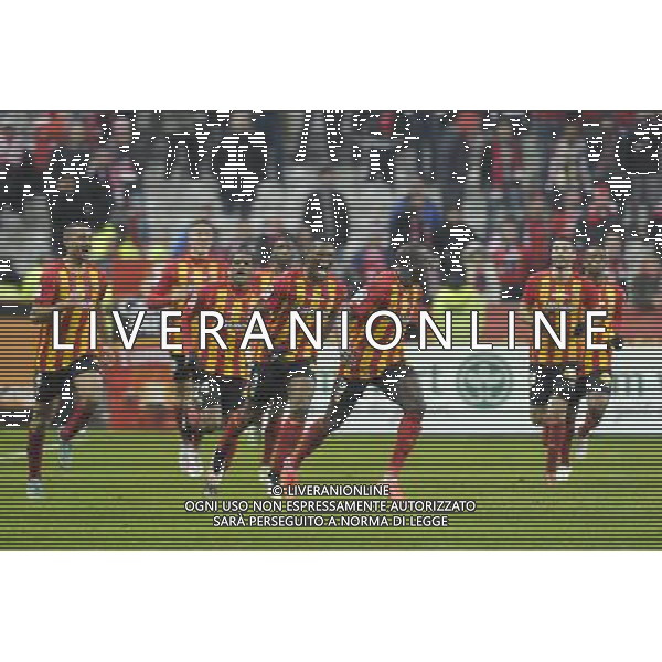 Joie Lens / Adamo Coulibaly - 07.12.2014 - Lens / Lille - 17eme journee de Ligue 1 Photo : Andre Ferreira / Icon Sport AG ALDO LIVERANI SAS ONLY ITALY