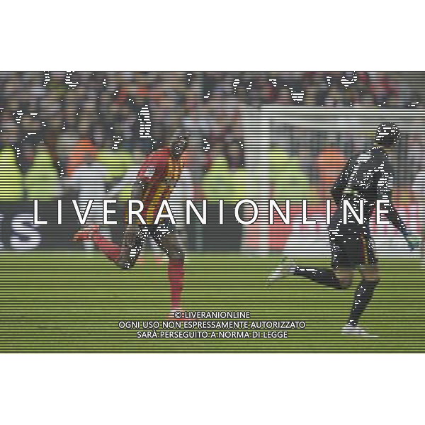 Joie Lens / Adamo Coulibaly - 07.12.2014 - Lens / Lille - 17eme journee de Ligue 1 Photo : Andre Ferreira / Icon Sport AG ALDO LIVERANI SAS ONLY ITALY