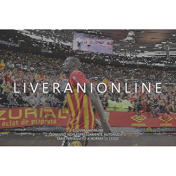 Joie supporters Lens / Adamo Coulibaly - 07.12.2014 - Lens / Lille - 17eme journee de Ligue 1 Photo : Andre Ferreira / Icon Sport AG ALDO LIVERANI SAS ONLY ITALY