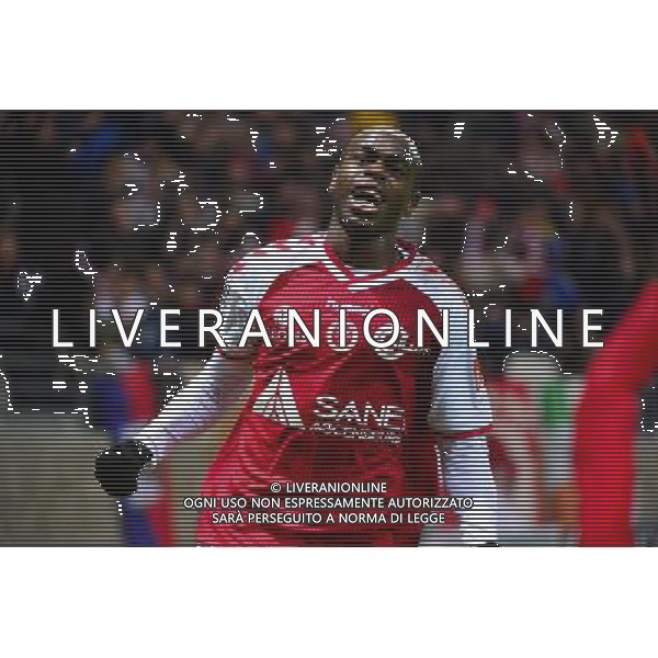 Joie Prince ONIANGUE - 07.12.2014 - Reims / Guingamp - 17eme journee de Ligue 1 - Photo : Dave Winter / Icon Sport AG ALDO LIVERANI SAS ONLY ITALY