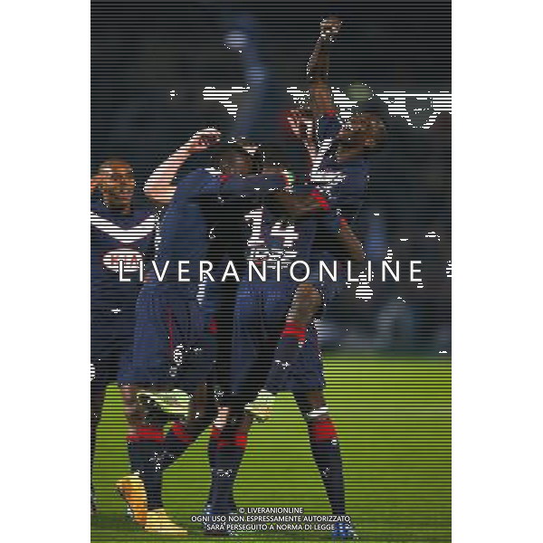 Joie Cheick Diabate / Maxime Poundje - 06.12.2014 - Bordeaux / Lorient - 17eme journee de Ligue 1 Photo : Manuel Blondeau / Icon Sport AG ALDO LIVERANI SAS ONLY ITALY