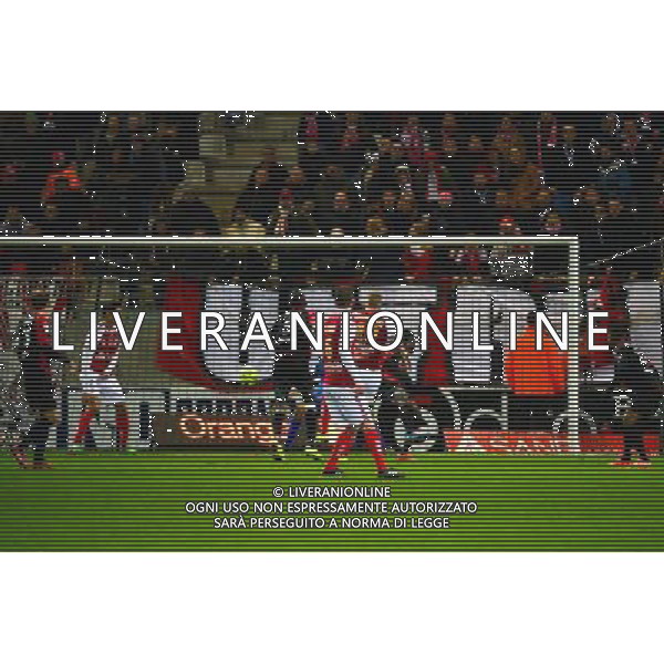 But Gaetan CHARBONNIER - 07.12.2014 - Reims / Guingamp - 17eme journee de Ligue 1 - Photo : Dave Winter / Icon Sport AG ALDO LIVERANI SAS ONLY ITALY