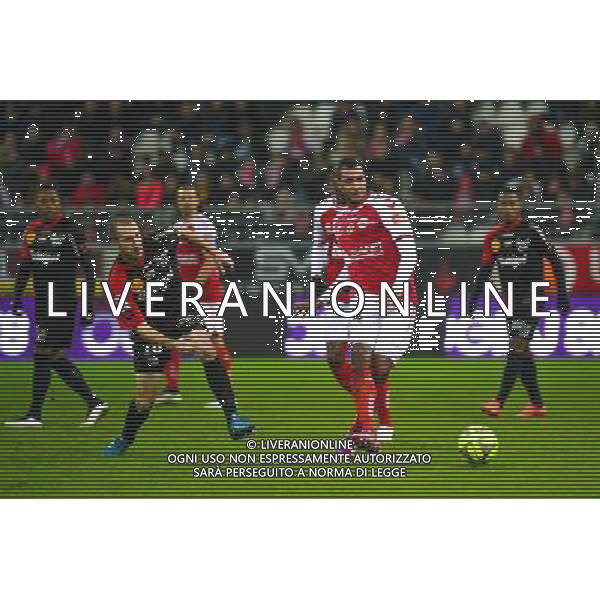 David NGOG - 07.12.2014 - Reims / Guingamp - 17eme journee de Ligue 1 - Photo : Dave Winter / Icon Sport AG ALDO LIVERANI SAS ONLY ITALY