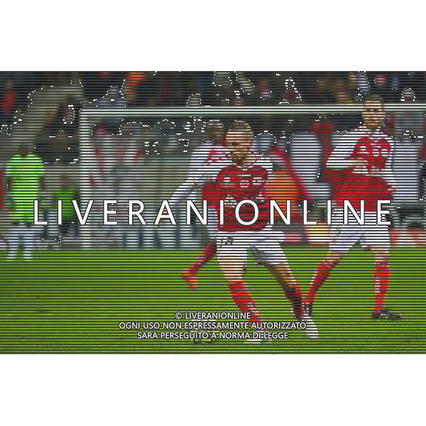 Gaetan COURTET - 07.12.2014 - Reims / Guingamp - 17eme journee de Ligue 1 - Photo : Dave Winter / Icon Sport AG ALDO LIVERANI SAS ONLY ITALY