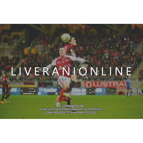 Rodrigues DIEGO RIGONATO / Dorian LEVEQUE - 07.12.2014 - Reims / Guingamp - 17eme journee de Ligue 1 - Photo : Dave Winter / Icon Sport AG ALDO LIVERANI SAS ONLY ITALY