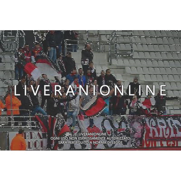 Supporters de Guingamp - 07.12.2014 - Reims / Guingamp - 17eme journee de Ligue 1 - Photo : Dave Winter / Icon Sport AG ALDO LIVERANI SAS ONLY ITALY
