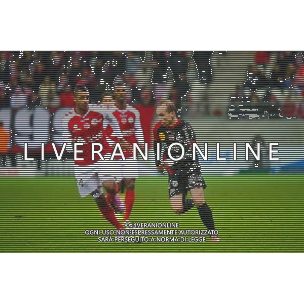 Thibault GIRESSE - 07.12.2014 - Reims / Guingamp - 17eme journee de Ligue 1 - Photo : Dave Winter / Icon Sport AG ALDO LIVERANI SAS ONLY ITALY