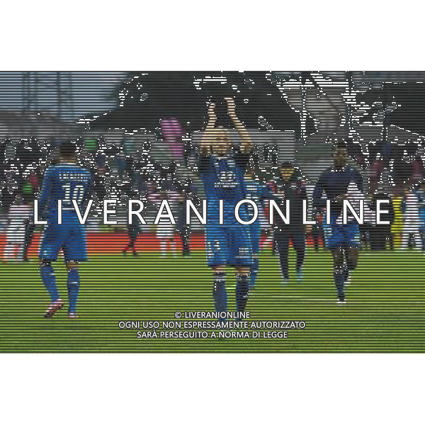 Christophe JALLET - 07.12.2014 - Evian Thonon / Lyon - 17eme journee de Ligue 1 - Photo : Jean Paul Thomas / Icon Sport AG ALDO LIVERANI SAS ONLY ITALY