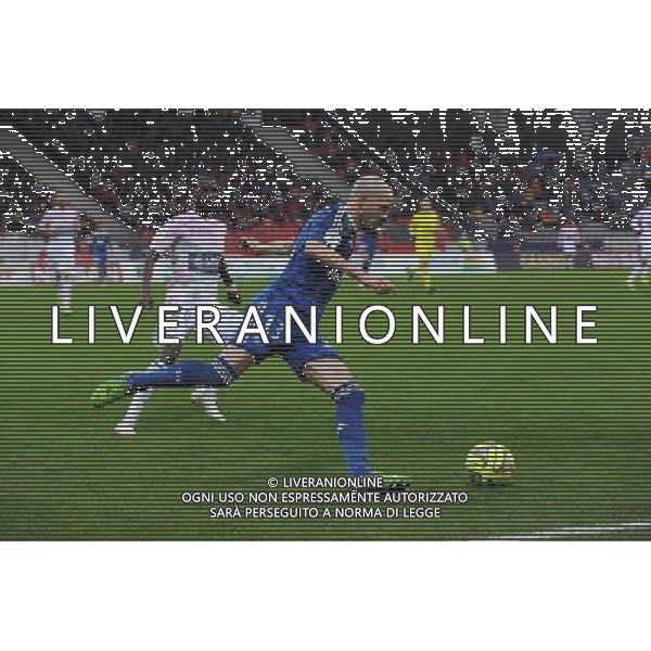 Christophe JALLET - 07.12.2014 - Evian Thonon / Lyon - 17eme journee de Ligue 1 - Photo : Jean Paul Thomas / Icon Sport AG ALDO LIVERANI SAS ONLY ITALY
