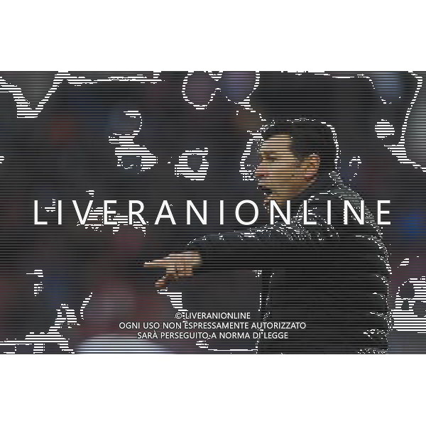 Hubert FOURNIER - 07.12.2014 - Evian Thonon / Lyon - 17eme journee de Ligue 1 - Photo : Jean Paul Thomas / Icon Sport AG ALDO LIVERANI SAS ONLY ITALY