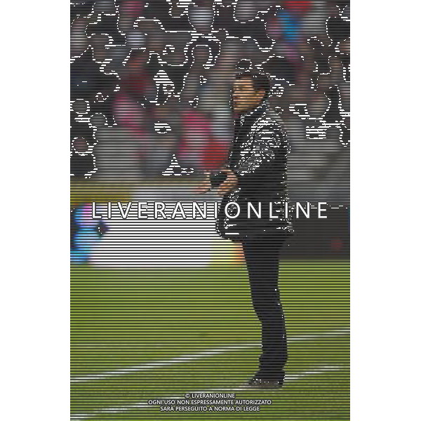 Hubert FOURNIER - 07.12.2014 - Evian Thonon / Lyon - 17eme journee de Ligue 1 - Photo : Jean Paul Thomas / Icon Sport AG ALDO LIVERANI SAS ONLY ITALY