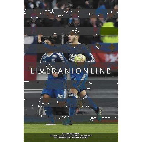Joie Yassine BENZIA - 07.12.2014 - Evian Thonon / Lyon - 17eme journee de Ligue 1 - Photo : Jean Paul Thomas / Icon Sport AG ALDO LIVERANI SAS ONLY ITALY