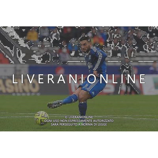 Jordan FERRI - 07.12.2014 - Evian Thonon / Lyon - 17eme journee de Ligue 1 - Photo : Jean Paul Thomas / Icon Sport AG ALDO LIVERANI SAS ONLY ITALY