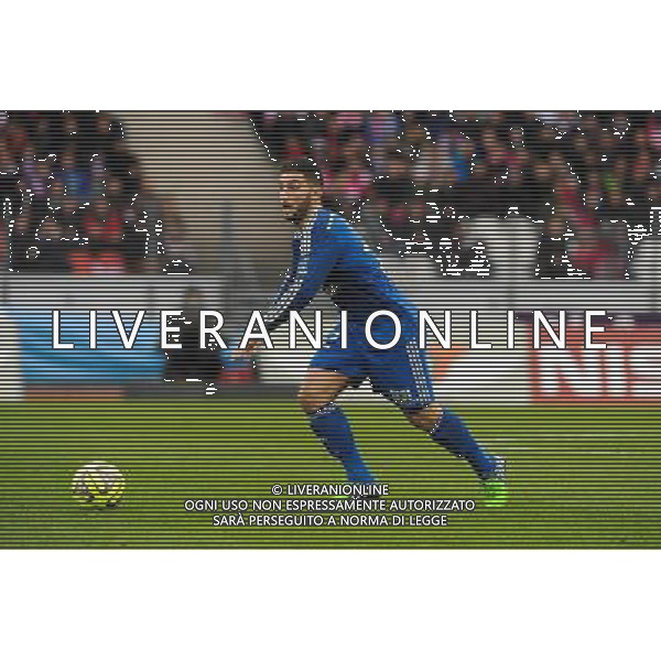 Jordan FERRI - 07.12.2014 - Evian Thonon / Lyon - 17eme journee de Ligue 1 - Photo : Jean Paul Thomas / Icon Sport AG ALDO LIVERANI SAS ONLY ITALY