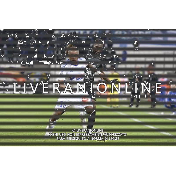 Andre AYEW / Romain METANIRE - 07.12.2014 - Marseille / Metz - 17eme journee de Ligue 1 - Photo : Gaston Petrelli / Icon Sport AG ALDO LIVERANI SAS ONLY ITALY