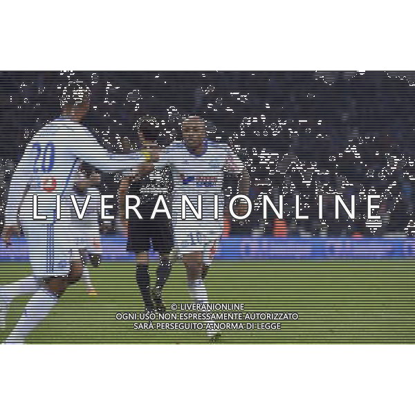 Joie Andre AYEW - 07.12.2014 - Marseille / Metz - 17eme journee de Ligue 1 - Photo : Gaston Petrelli / Icon Sport AG ALDO LIVERANI SAS ONLY ITALY