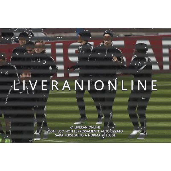 Zlatan IBRAHIMOVIC - 09.12.2014 - Entrainement avant le match Barcelone / Paris Saint Germain - Champions League Photo : Joma / Icon Sport AG ALDO LIVERANI SAS ONLY ITALY