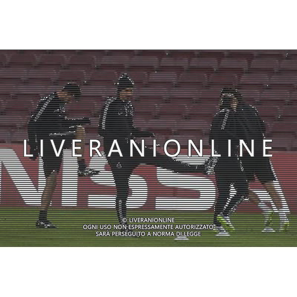Zlatan IBRAHIMOVIC - 09.12.2014 - Entrainement avant le match Barcelone / Paris Saint Germain - Champions League Photo : Joma / Icon Sport AG ALDO LIVERANI SAS ONLY ITALY