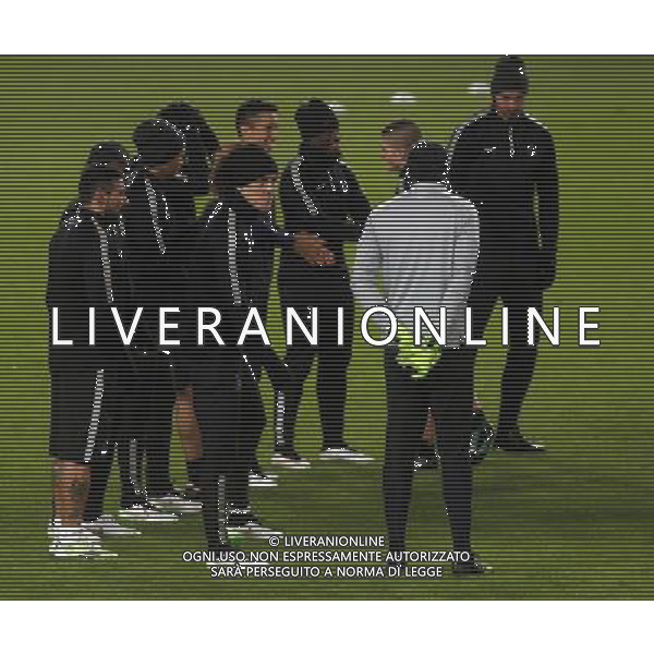 David LUIZ - 09.12.2014 - Entrainement avant le match Barcelone / Paris Saint Germain - Champions League Photo : Joma / Icon Sport AG ALDO LIVERANI SAS ONLY ITALY