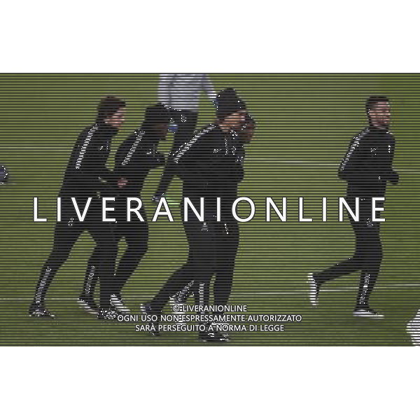 Zlatan IBRAHIMOVIC - 09.12.2014 - Entrainement avant le match Barcelone / Paris Saint Germain - Champions League Photo : Joma / Icon Sport AG ALDO LIVERANI SAS ONLY ITALY