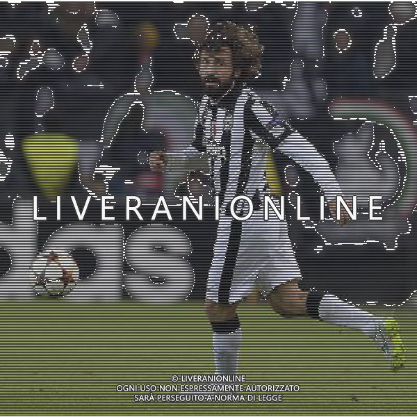 UEFA Champions League 2014/2015 Gruppo A Torino - 09.12.2014 Juventus-Atletico Madrid Nella Foto:pirlo andrea /Ph.Vitez-Ag. Aldo Liverani