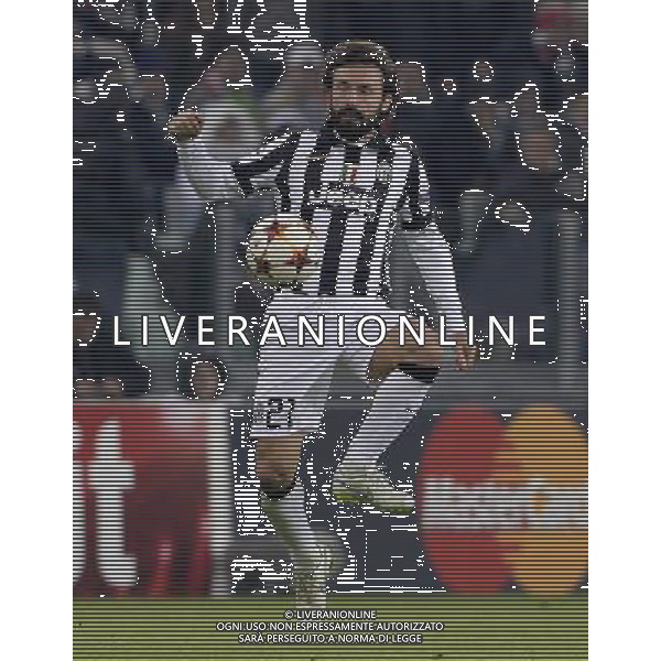UEFA Champions League 2014/2015 Gruppo A Torino - 09.12.2014 Juventus-Atletico Madrid Nella Foto:pirlo andrea /Ph.Vitez-Ag. Aldo Liverani