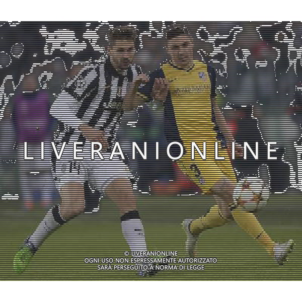 UEFA Champions League 2014/2015 Gruppo A Torino - 09.12.2014 Juventus-Atletico Madrid Nella Foto:siqueira e llorente /Ph.Vitez-Ag. Aldo Liverani