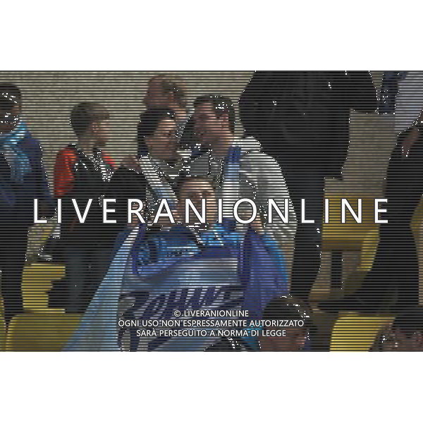 SUPPORTERS Zenith St Petersbourg - 09.12.2014 - Monaco / Zenith St Petersbourg - Champions League Photo : Serge Haouzi / Icon Sport /AGENZIA ALDO LIVERANI SAS - ITALY ONLY - EDITORIAL USE ONLY - MONACO - SAN PIETROBURGO
