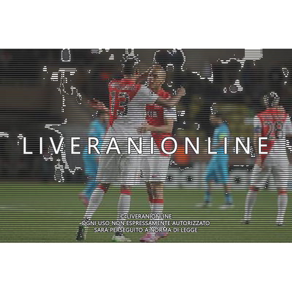 FABINHO / WALLACE - 09.12.2014 - Monaco / Zenith St Petersbourg - Champions League Photo : Serge Haouzi / Icon Sport /Agenzia Aldo Liverani sas - ITALY ONLY - EDITORIAL USE ONLY