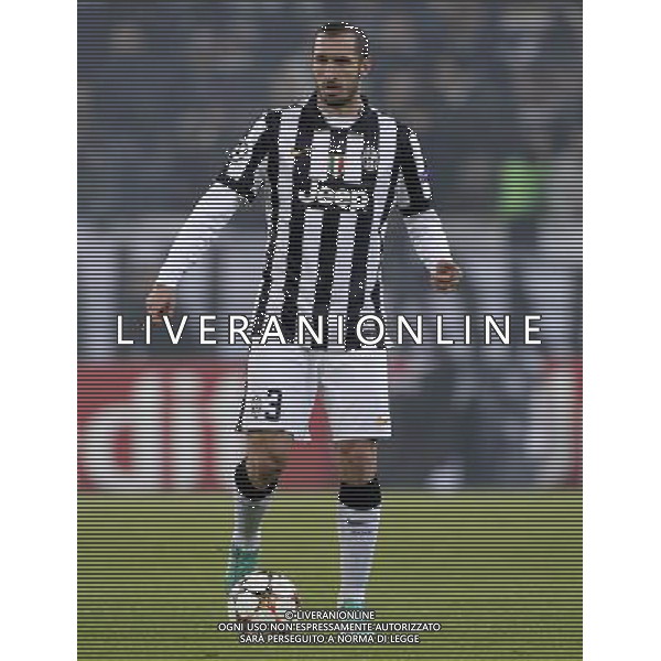UEFA Champions League 2014/2015 Gruppo A Torino - 09.12.2014 Juventus-Atletico Madrid Nella Foto:Chiellini Giorgio /Ph.Vitez-Ag. Aldo Liverani