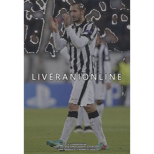 UEFA Champions League 2014/2015 Gruppo A Torino - 09.12.2014 Juventus-Atletico Madrid Nella Foto:Chiellini Giorgio /Ph.Vitez-Ag. Aldo Liverani