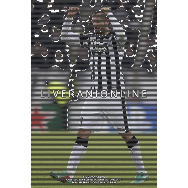 UEFA Champions League 2014/2015 Gruppo A Torino - 09.12.2014 Juventus-Atletico Madrid Nella Foto:Chiellini Giorgio /Ph.Vitez-Ag. Aldo Liverani
