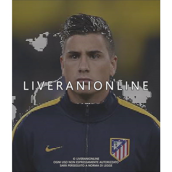 UEFA Champions League 2014/2015 Gruppo A Torino - 09.12.2014 Juventus-Atletico Madrid Nella Foto:Gimenez Jose\' Maria /Ph.Vitez-Ag. Aldo Liverani