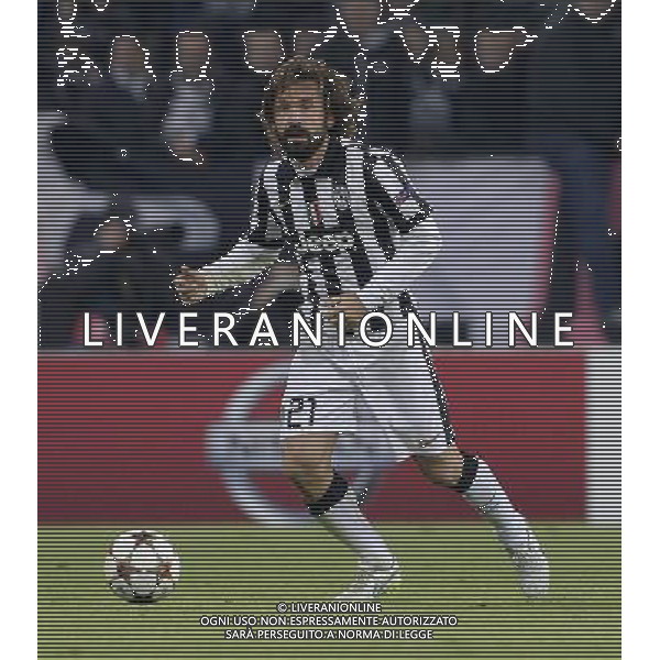 UEFA Champions League 2014/2015 Gruppo A Torino - 09.12.2014 Juventus-Atletico Madrid Nella Foto:Pirlo Andrea /Ph.Vitez-Ag. Aldo Liverani