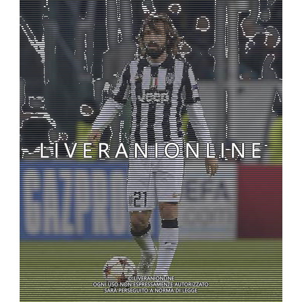 UEFA Champions League 2014/2015 Gruppo A Torino - 09.12.2014 Juventus-Atletico Madrid Nella Foto:Pirlo Andrea /Ph.Vitez-Ag. Aldo Liverani