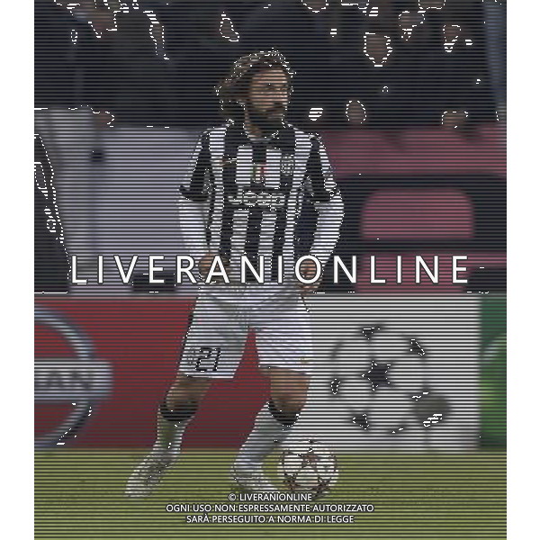 UEFA Champions League 2014/2015 Gruppo A Torino - 09.12.2014 Juventus-Atletico Madrid Nella Foto:Pirlo Andrea /Ph.Vitez-Ag. Aldo Liverani