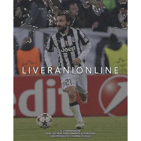 UEFA Champions League 2014/2015 Gruppo A Torino - 09.12.2014 Juventus-Atletico Madrid Nella Foto:Pirlo Andrea /Ph.Vitez-Ag. Aldo Liverani