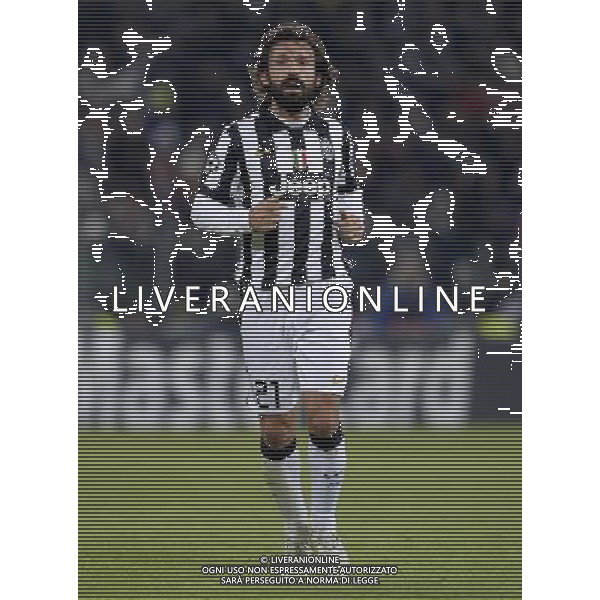 UEFA Champions League 2014/2015 Gruppo A Torino - 09.12.2014 Juventus-Atletico Madrid Nella Foto:Pirlo Andrea /Ph.Vitez-Ag. Aldo Liverani