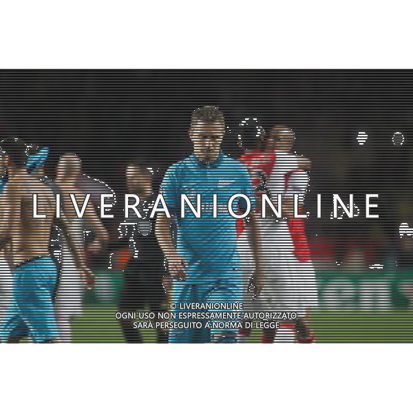 Domenico Criscito - 09.12.2014 - Monaco / Zenith St Petersbourg - Champions League Photo : Serge Haouzi / Icon Sport AG ALDO LIVERANI SAS ONLY ITALY