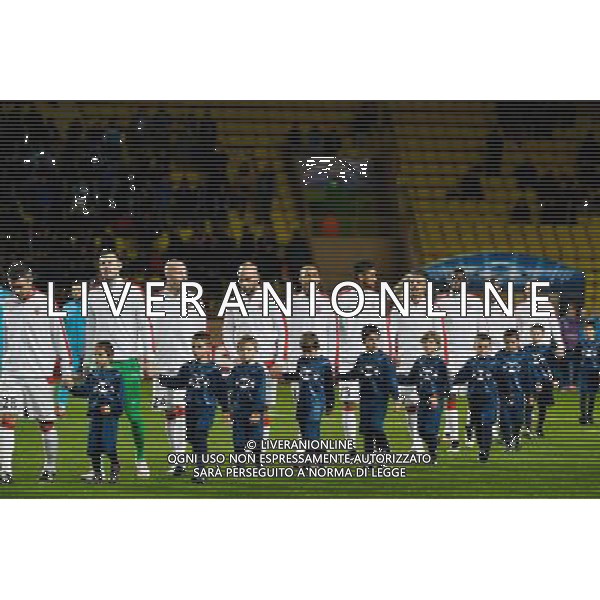 Equipe Monaco - 09.12.2014 - Monaco / Zenith St Petersbourg - Champions League Photo : Serge Haouzi / Icon Sport AG ALDO LIVERANI SAS ONLY ITALY