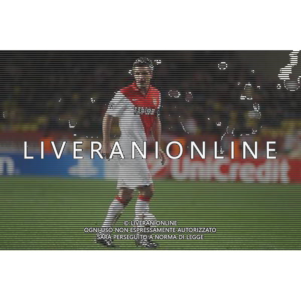 Jeremy Toulalan - 09.12.2014 - Monaco / Zenith St Petersbourg - Champions League Photo : Serge Haouzi / Icon Sport AG ALDO LIVERANI SAS ONLY ITALY