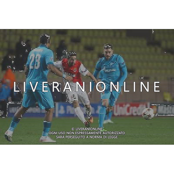 Joao MOUTINHO / Javi GARCIA - 09.12.2014 - Monaco / Zenith St Petersbourg - Champions League Photo : Serge Haouzi / Icon Sport AG ALDO LIVERANI SAS ONLY ITALY