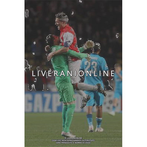 DANIIJEL SUBASIC / JEREMY TOULALAN - 09.12.2014 - Monaco / Zenith St Petersbourg - Champions League Photo : Serge Haouzi / Icon Sport AG ALDO LIVERANI SAS ONLY ITALY