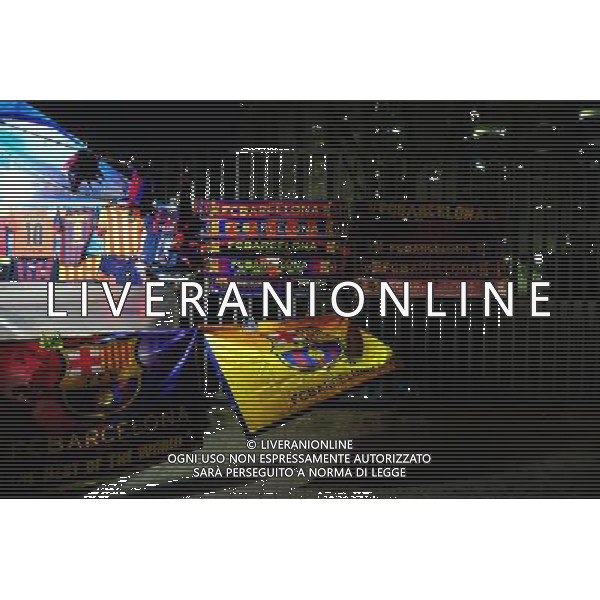 Illustration Boutique - 10.12.2014 - Barcelone / Paris Saint Germain - Champions League Photo : Dave Winter / Icon Sport AG ALDO LIVERANI SAS ONLY ITALY