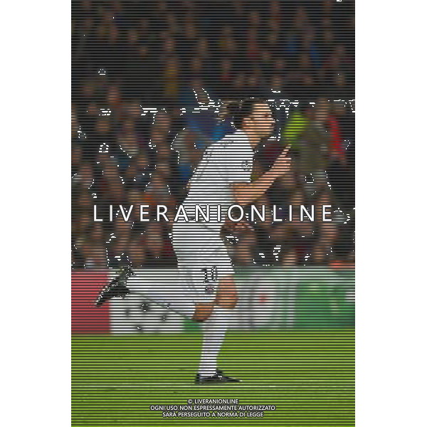 Joie Zlatan IBRAHIMOVIC - 10.12.2014 - Barcelone / Paris Saint Germain - Champions League Photo : Dave Winter / Icon Sport AG ALDO LIVERANI SAS ONLY ITALY