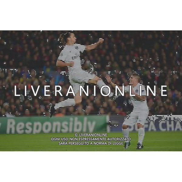 Joie Zlatan IBRAHIMOVIC - 10.12.2014 - Barcelone / Paris Saint Germain - Champions League Photo : Dave Winter / Icon Sport AG ALDO LIVERANI SAS ONLY ITALY