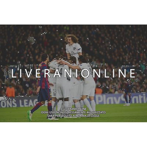 Joie Zlatan IBRAHIMOVIC - 10.12.2014 - Barcelone / Paris Saint Germain - Champions League Photo : Dave Winter / Icon Sport AG ALDO LIVERANI SAS ONLY ITALY